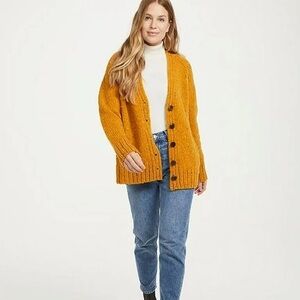 American Eagle Outfitters Burnt Orange Cardigan